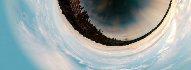 Make it fisheye VR experience